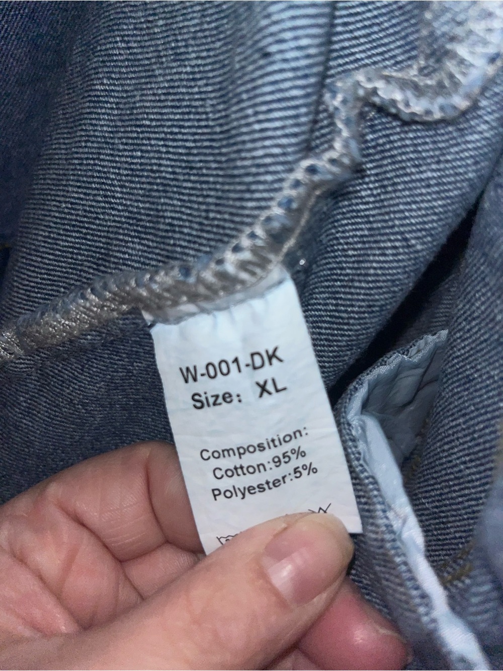 Source Unknown Blue Denim Jean Jacket - Picture 2 of 2